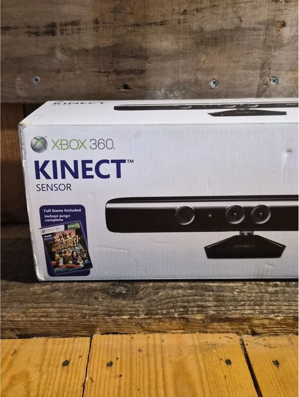 XBOX 360 Kinect Sensor With Kinect Open Box
